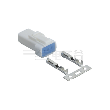 Pitch 2.00mm 线对线单排防水IP67 Male Housing 3Pin 白色